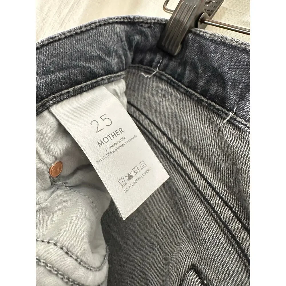 MOTHER Superior Jeans The Rambler Zip Flood - Wash Outta Sight Size 25 - Picture 11 of 16